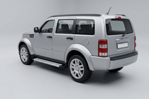 Dodge Nitro 2006-2011 Pedane Laterali Maya V2 (2 pz, Alluminio) foto 1
