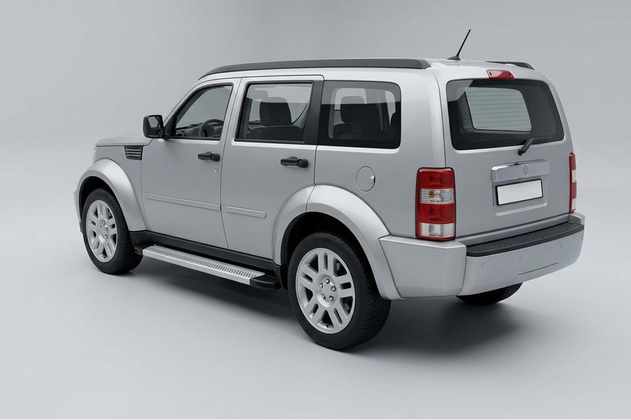 Dodge Nitro 2006-2011 Pedane Laterali Maya V2 (2 pz, Alluminio) Image