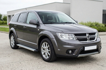 Dodge Journey 2008-2020 Pedane Laterali Maya V2 (2 pz, Alluminio) foto 1