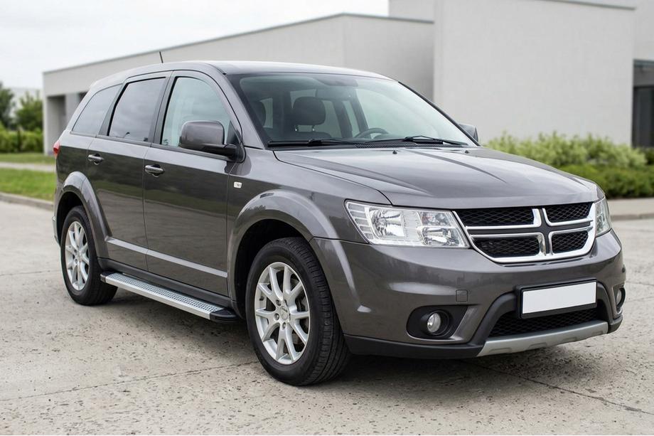 Dodge Journey 2008-2020 Pedane Laterali Maya V2 (2 pz, Alluminio) Image