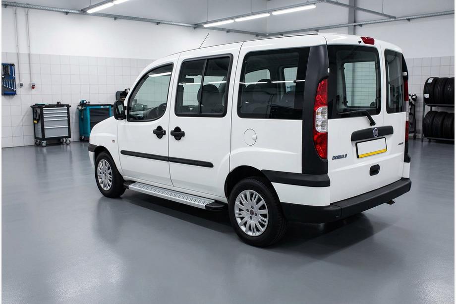 Fiat Doblo I 2001-2005 Pedane Laterali Maya V2 (2 pz, Alluminio) Image