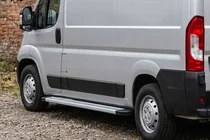 Fiat Ducato 2006-2025 Pedane Laterali Maya V2 (2 pz, Alluminio) foto 1