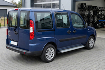 Fiat Doblo I 2005-2010 Pedane Laterali Maya V2 (2 pz, Alluminio) foto 1