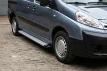 Fiat Scudo 2007-2015 Pedane Laterali Maya V2 (2 pz, Alluminio) foto 1