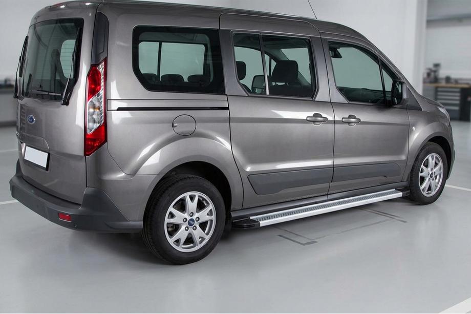 Ford Connect 2014-2021 Pedane Laterali Maya V2 (2 pz, Alluminio) Image