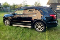 Ford Explorer 2011-2019 Pedane Laterali Maya V2 (2 pz, Alluminio) foto 1
