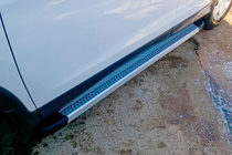 Honda CRV 2012-2016 Pedane Laterali Maya V2 (2 pz, Alluminio) foto 8