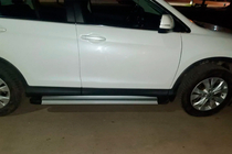 Honda CRV 2012-2016 Pedane Laterali Maya V2 (2 pz, Alluminio) foto 9