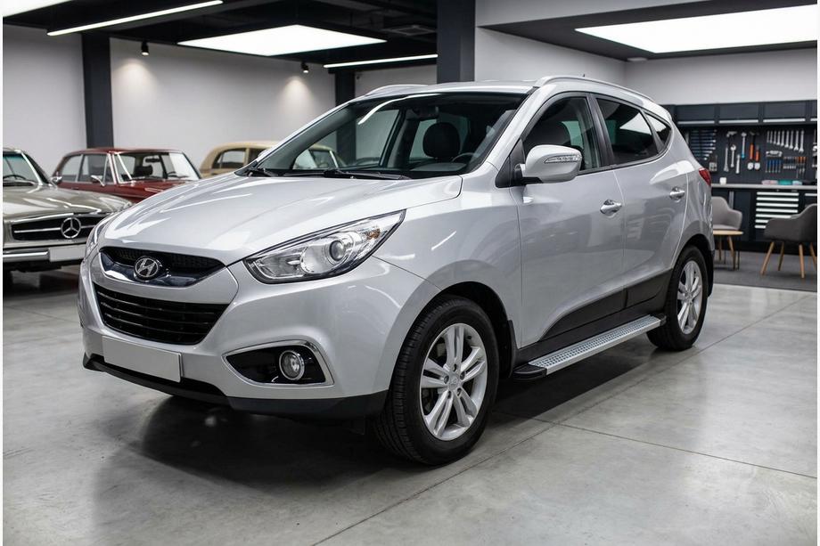 Hyundai IX-35 2010-2015 Pedane Laterali Maya V2 (2 pz, Alluminio) Image
