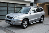 Hyundai Santa Fe 1 2000-2006 Pedane Laterali Maya V2 (2 pz, Alluminio) foto 1