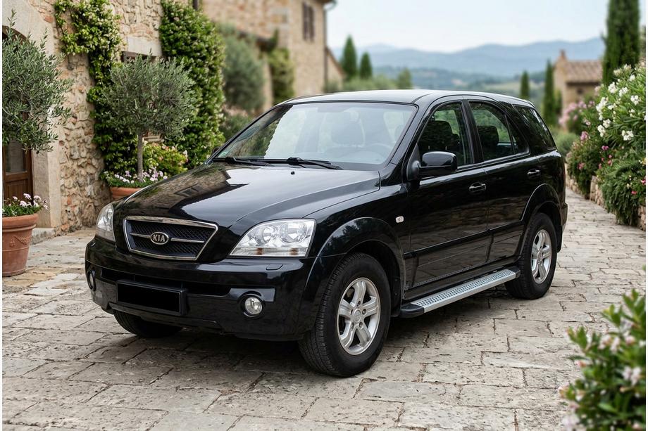 Kia Sorento I BL 2002-2009 Pedane Laterali Maya V2 (2 pz, Alluminio) Image