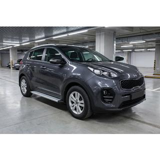 Pedane Laterali Maya V2 (2 pz, Alluminio) Kia Sportage 2015-2021 foto 1