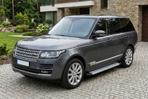 Range Rover IV L405 2013-2021 Pedane Laterali Maya V2 (2 pz, Alluminio) foto 1