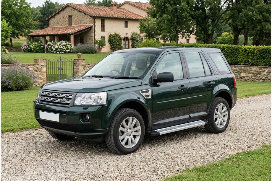 Land Rover Freelander II 2006–2014 Pedane Laterali Maya V2 (2 pz, Alluminio) Image