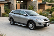 Mazda CX-9 2007-2016 Pedane Laterali Maya V2 (2 pz, Alluminio) foto 1