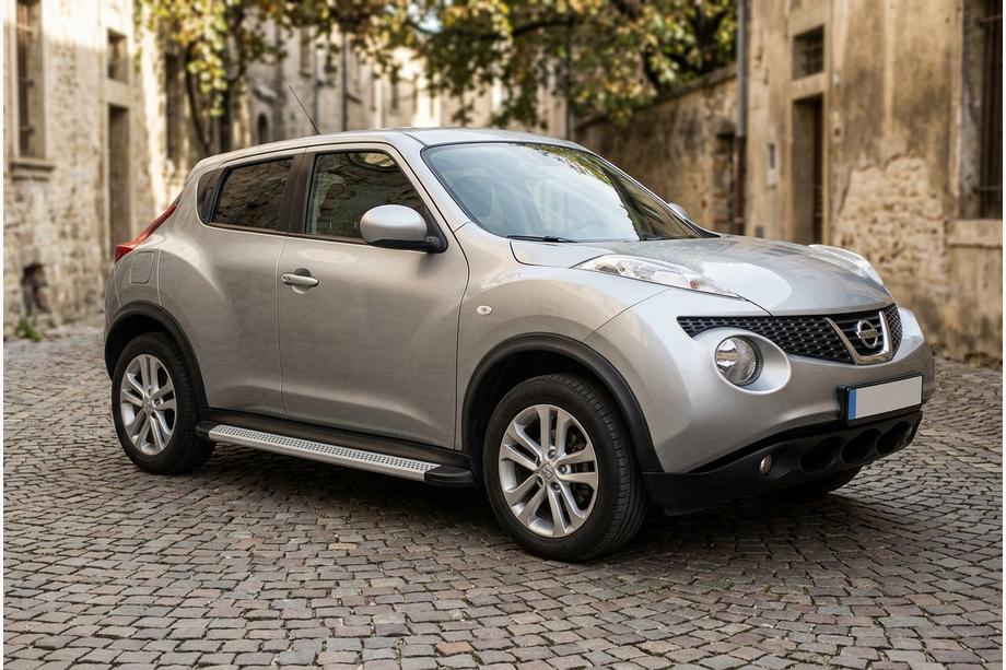 Nissan Juke 2010-2019 Pedane Laterali Maya V2 (2 pz, Alluminio) Image