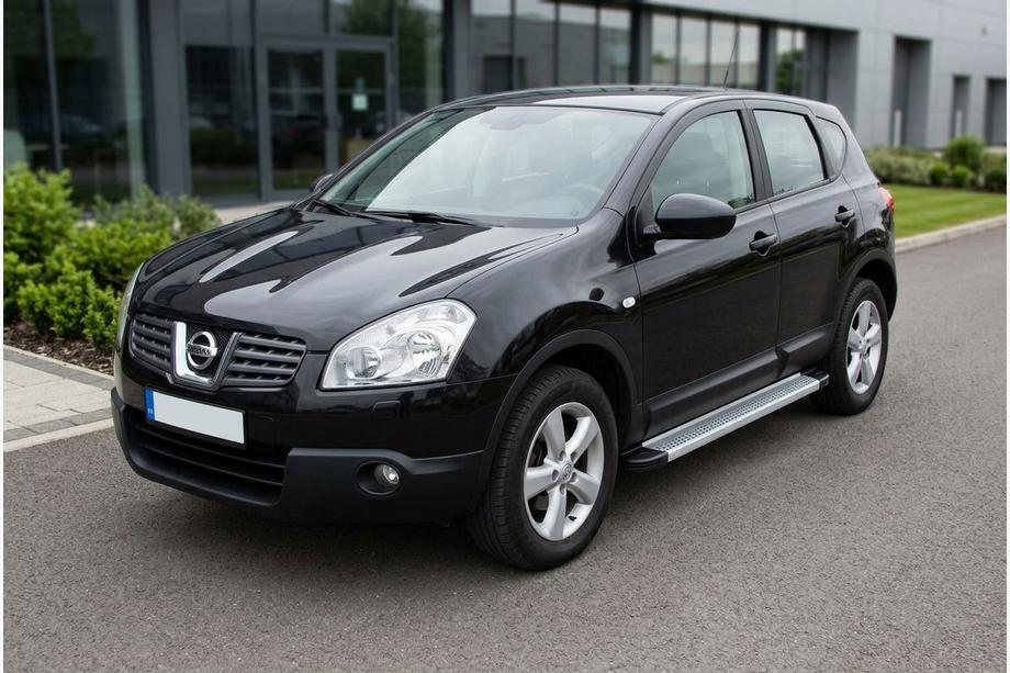 Nissan Qashqai 2007-2010 Pedane Laterali Maya V2 (2 pz, Alluminio) Image