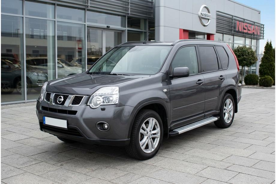 Nissan X-trail T31 2007-2014 Pedane Laterali Maya V2 (2 pz, Alluminio) Foto 1