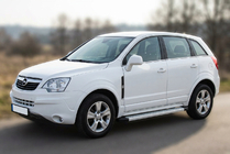 Opel Antara 2006-2017 Pedane Laterali Maya V2 (2 pz, Alluminio) foto 1