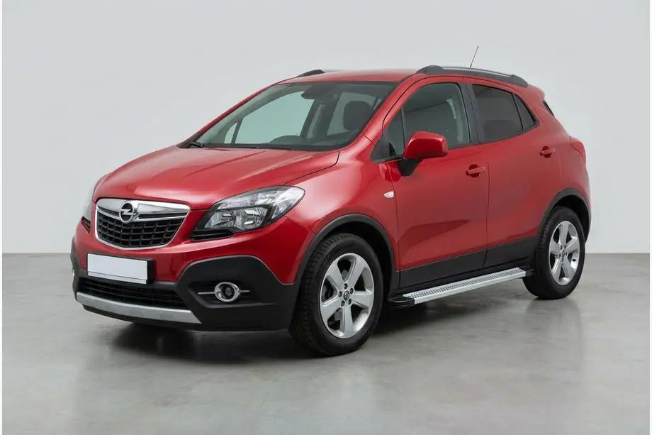 Opel Mokka 2012-2021 Pedane Laterali Maya V2 (2 pz, Alluminio) Image