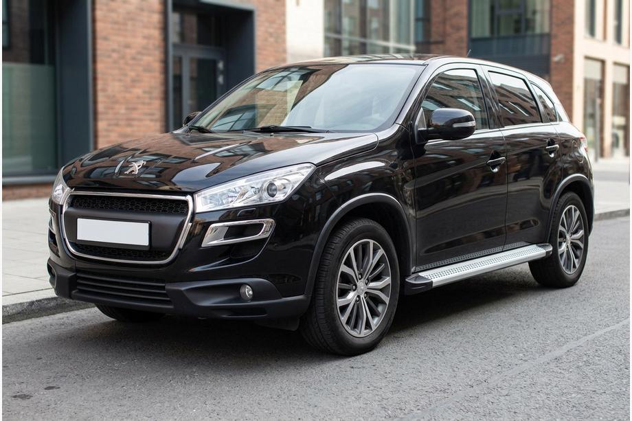 Peugeot 4008 2012-2017 Pedane Laterali Maya V2 (2 pz, Alluminio) Image