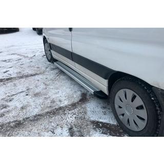 Pedane Laterali Maya V2 (2 pz, Alluminio) Peugeot Partner 1996-2008 foto 1