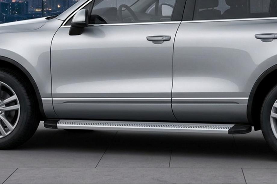 Porsche Cayenne 2003–2010 Pedane Laterali Maya V2 (2 pz, Alluminio) Image