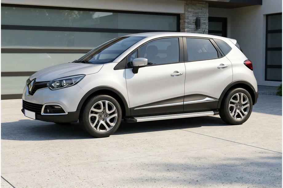 Renault Captur 2013-2019 Pedane Laterali Maya V2 (2 pz, Alluminio) Image