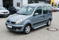 Renault Kangoo 1998-2008 Pedane Laterali Maya V2 (2 pz, Alluminio) foto 1