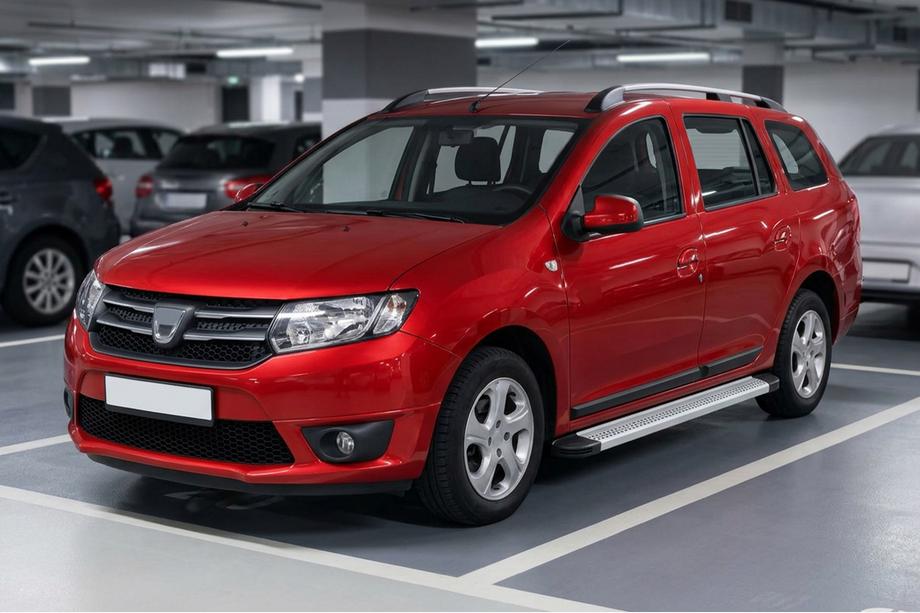 Renault Logan MCV 2013-2022 Pedane Laterali Maya V2 (2 pz, Alluminio) Image