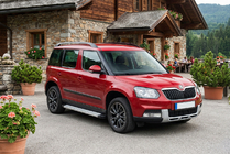 Skoda Yeti 2009-2017 Pedane Laterali Maya V2 (2 pz, Alluminio) foto 1