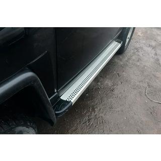 Pedane Laterali Maya V2 (2 pz, Alluminio) Toyota FJ Cruiser 2006-2022 foto 1