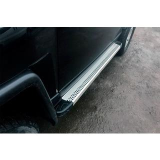 Pedane Laterali Maya V2 (2 pz, Alluminio) Toyota FJ Cruiser 2006-2022 foto 4