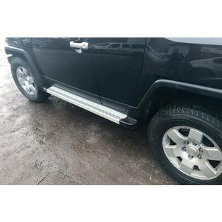 Pedane Laterali Maya V2 (2 pz, Alluminio) Toyota FJ Cruiser 2006-2022 foto 3