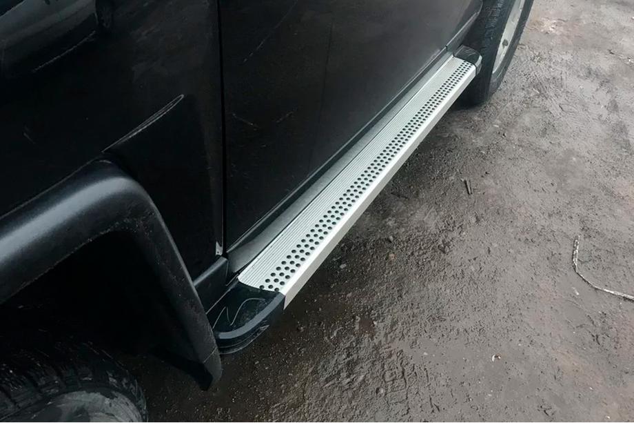 Toyota FJ Cruiser 2006-2022 Pedane Laterali Maya V2 (2 pz, Alluminio) Image