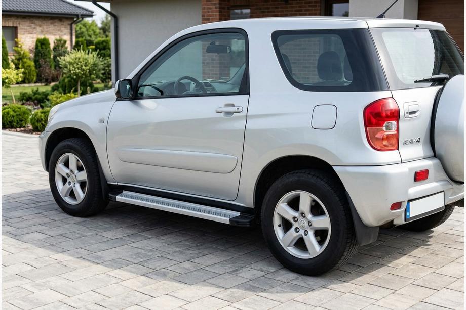 Toyota Rav 4 2001-2005 Pedane Laterali Maya V2 (2 pz, Alluminio) Image