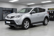 Toyota Rav 4 2013-2018 Pedane Laterali Maya V2 (2 pz, Alluminio) foto 1
