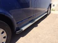 Volkswagen T6 2015-2024 Pedane Laterali Maya V2 (2 pz, Alluminio) foto 4
