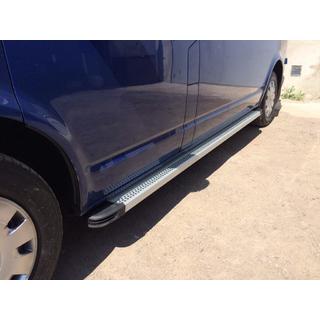 Pedane Laterali Maya V2 (2 pz, Alluminio) Volkswagen T6 2015-2024 foto 2