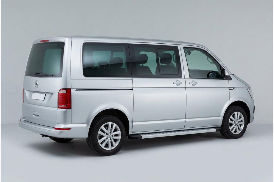 Volkswagen T6 2015-2024 Pedane Laterali Maya V2 (2 pz, Alluminio) Image