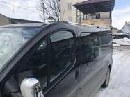 Renault Trafic 2001–2015 Barre Tetto Cromate Lungo, piedini in plastica foto 9