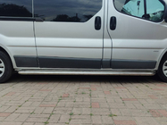 Renault Trafic 2001–2015 Pedane Laterali Premium (2 pz, Acciaio Inox) foto 12