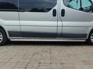 Renault Trafic 2001–2015 Pedane Laterali Premium (2 pz, Acciaio Inox) foto 12