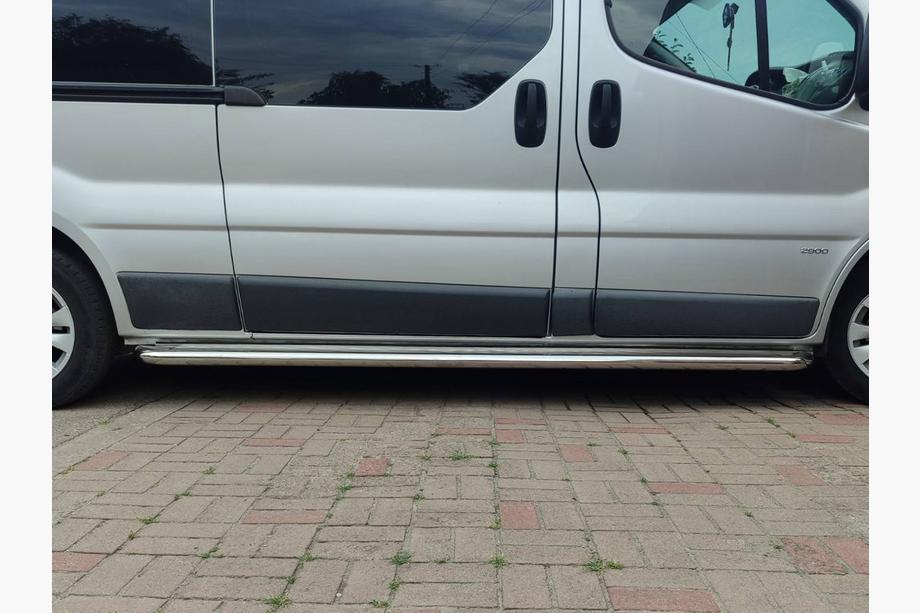 Renault Trafic 2001–2015 Pedane Laterali Premium (2 pz, Acciaio Inox) 60 mm, passo corto Foto 12