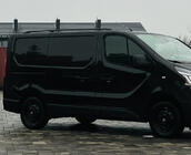 Renault Trafic 2015- Barre Tetto Nere Corto, Piedini in Plastica foto 6