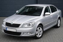 Skoda Octavia II A5 2006-2010 Coperture Specchietti (2 pz, Acciaio Inox) foto 1