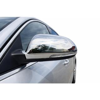 Coperture Specchietti (2 pz, Acciaio Inox) Skoda Octavia II A5 2010-2013 foto 1