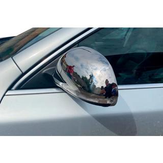 Coperture Specchietti (2 pz, Acciaio Inox) Skoda Octavia II A5 2010-2013 foto 3