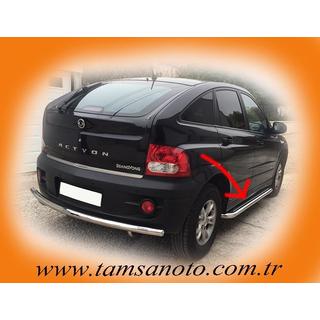 Pedane Laterali Premium (2 pz, Acciaio Inox) SsangYong Action 2005-2018 foto 1