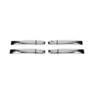 Coperture Maniglie Cromate (4 pz) SsangYong Rexton I 2001-2017 foto 2